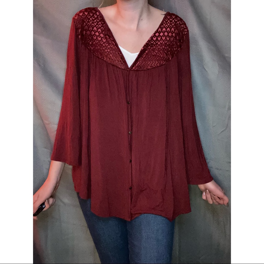 EUC Perfect Fall Blouse 🍂